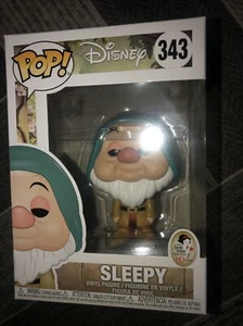Funko Pop Vinyl Disney Snow White and the Seven Dwarfs 80 Years SLEEPY 343 - Picture 1 of 7