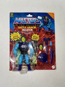 Masters of the Universe Battle Armor Skeletor Retro Juego Batalla Dañado - Imagen 1 de 2