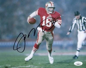 Joe Montana signed Autogramm 8x10 Foto - SF 49ers Football Legend mit JSA COA - Bild 1 von 4
