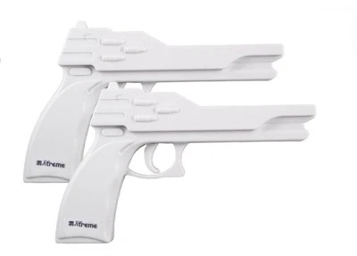 Pack 2 Pistole Compatibile console Wii e Wii U 93252 - Immagine 1 di 2