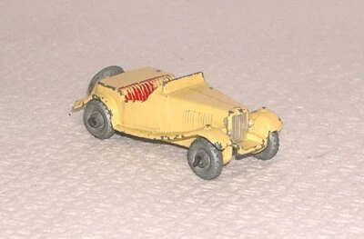 Matchbox 19a MG Midget TD crema MW.  G@@D ! - Immagine 1 di 4