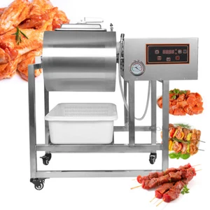 45L Vakuum Fleisch Meeresfrüchte Tumbler Marinator Aushärtung Roll Knetmaschine - Bild 1 von 21