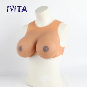 G Cup Soft Silikon Brustprothese Transgender Full Silicone Filled Breast Forms - Bild 1 von 13