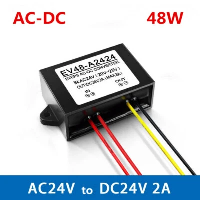 AC20-28V to DC24V 2A 48W power converter regulator module AC-DC - Image 1 of 4
