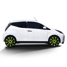 RADKAPPEN AGAT Schwarz-silber 15 Zoll Peugeot 406 806 807