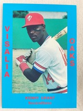 1988 Visalia Oaks CAL Minor League Baseball Card#152-Kenny Grant