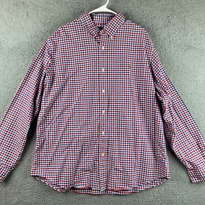 Ralph Lauren Button Down Shirt Mens 2XL Checkered Classic Fit Long Sleeve - Picture 1 of 9