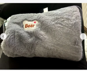 Warmwasser Elektrisch Wiederaufladbar Flaschenwärmer Wärmekissen Bett Handmassage Grau B - Bild 1 von 6