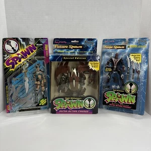 Spawn Ultra Action Figures Lot Of 3 Special Edition Future Spawn McFarlane Toys - Picture 1 of 22