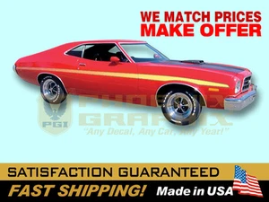 compatible with, 1973 Ford GRAN TORINO GT Laser Lazer Decal Graphics Stripe Kit - Bild 1 von 1