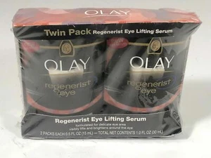 Olay Regenerist Augen Lifting Serum Zwilling 2 Pack 0.5 Fl OZ 15 ML 1 30 ML Ttl - Bild 1 von 10