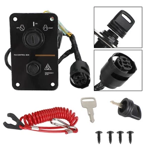 Single Engine Switch Panel fit for Yamaha Outboard Motors 704-82570-08-00 - Picture 1 of 15