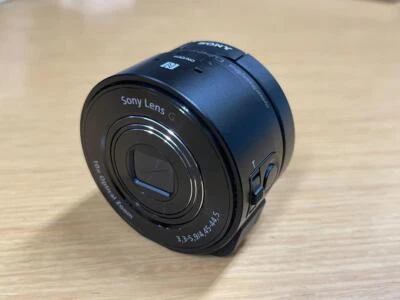Sony Cyber-shot DSC-QX10 Lens Style Camera Black Digital Camera Tested Working - Image 1 of 2