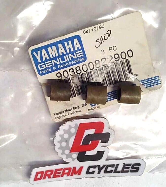 NOS Genuine Yamaha Clutch Solid Bushing Set Of 3 V-Max 500/DX/LE Vmax-4 ST OEM - Image 1 of 1