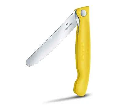 Victorinox 11cm Cuchillo Suizo Clásico Plegable Picnic Filete 6.7836.F8B Plegable Foto 1 de 4