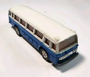 Vintage 1974 Tomy Tomica #41 Blue/White Mitsubishi Fuso Bus 1/156 Diecast Japan - Picture 1 of 10