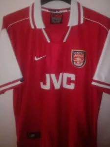 ARSENAL 1996-1998 JVC camiseta shirt trikot maillot maglia - Imagen 1 de 8