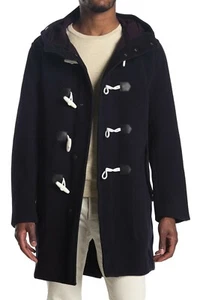 NWD rag & bone Men's Toggle Coat in Navy - Size L #W16 - Picture 1 of 10