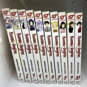 Book set Of 10 Rosario + Vampire #1-#10 (Viz, June 2008) - Picture 1 of 1