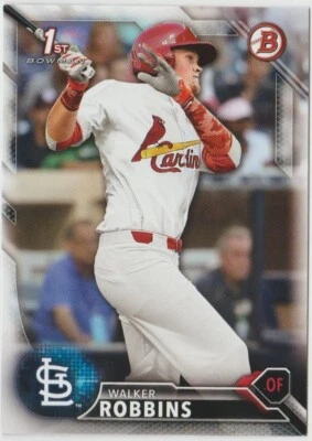 Bowman Draft 2016 #BD7 Walker Robbins Foto 1 de 2