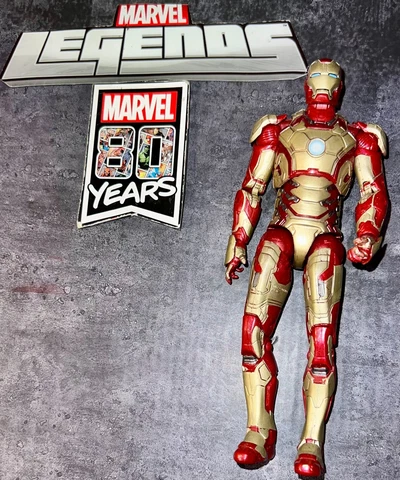 Marvel Legends Iron Monger BAF Build A Figure Series Iron Man 3 Movie 6" Mark 42 Cover