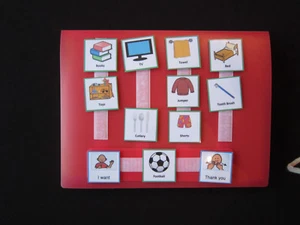 Paquete de Inicio De Lujo - Autismo PECS Comunicación Visual Ayudas Demencia TDAH SEN - Imagen 1 de 23