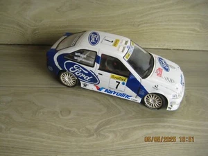 FORD ESCORT 1/18 by U T MODELS KANKKUNEN / REPO REAR SPOILER MISSING - Picture 1 of 3