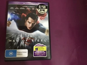 dvd man of steel henry cavill amy adams michael shannon kevin costner diane lane - Picture 1 of 2