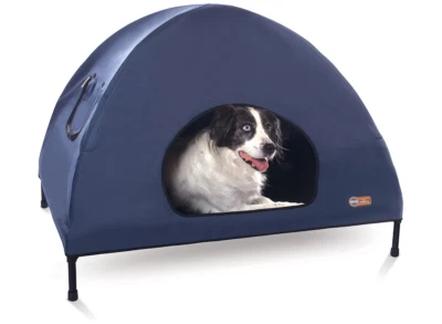 Tienda de campaña original para cuna para mascotas Pet Products, casa portátil para perros, sombra para perros y refugio meteorológico Foto 1 de 4