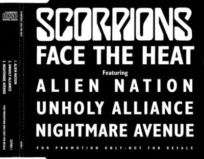 SCORPIONS RARE UK PROMO ONLY Face The Heat CD SCPRO1 1993 - Image 1 of 3