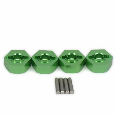 Buje de rueda hexagonal de 12 mm para coche de radiocontrol 1/10 para Traxxas Rustler Stampede Slash Bandit 4 piezas Foto 1 de 4