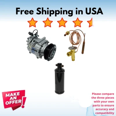 Kit Compresor A/C Fit Honda Prelude 1992-1995 Foto 1 de 4