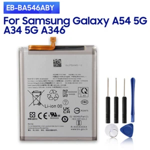 Batterie de remplacement d'origine EB-BA546ABY pour Samsung Galaxy A54 5G A34 5G A346 - Photo 1 sur 4