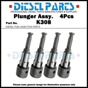 Émbolo y barril elemento bomba 4 piezas K308 140163-1620 9410617894 para Kubota - Imagen 1 de 3
