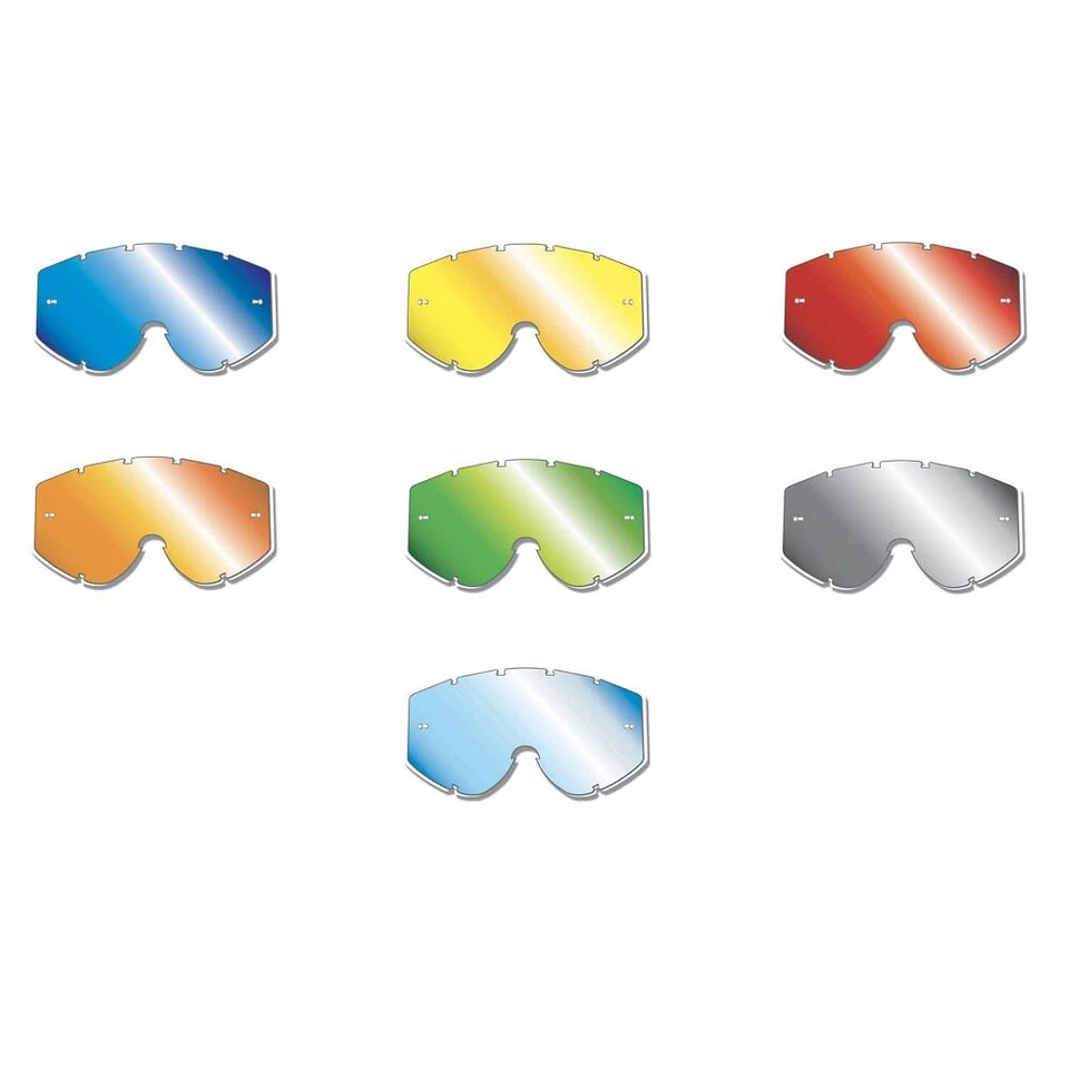 Lente Recambio 3246 Azul A Espejo Anti Niebla - Imagen 1 de 1