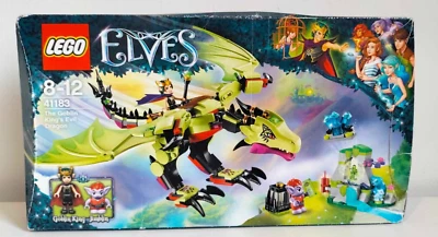 Lego Elves 41183 The Goblin King's Evil Dragon Sealed Set Scellé  - Photo 1/4