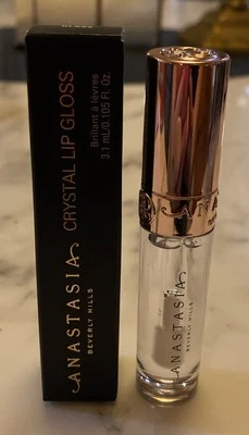$20 NIB ANASTASIA BEVERLY HILLS ABH CRYSTAL LIP GLOSS GLASS CLEAR New/Box - Image 1 of 4