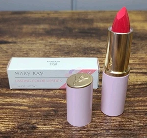 Neu im Karton Mary Kay Lasting Color Creme Lippenstift volle Größe Radiant Rose # 4729 Rarität - Bild 1 von 6