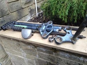 BSA BANTAM D1 FORKS COMPLETE WITH YOKES & CLAMP - Picture 1 of 5