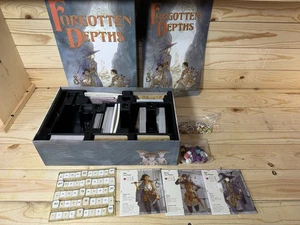 Forgotten Depths – Solo/Cooperative Dungeon Board Game OOP Kickstarter  - Picture 1 of 8