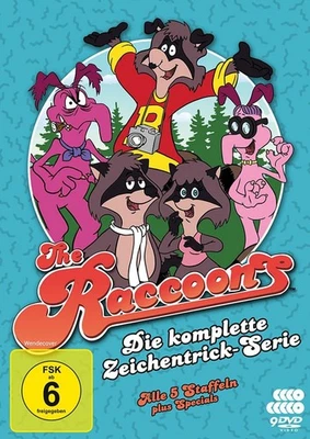 Vorbestellung: Die Raccoons - Die komplette Zeichentrickserie # DVD-NEU - Bild 1 von 3