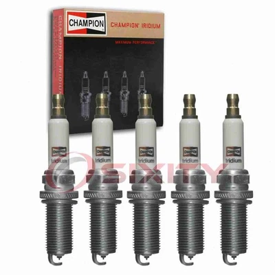 5 bujías Champion Iridium para Volvo V50 2005-2011 2,4 L 2,5 L L 5 qf Foto 1 de 4