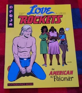 LOVE & ROCKETS #14, FANTAGRAPHICS BOOKS, 1985, GILBERT HERNANDEZ, Bag and Board - Bild 1 von 3