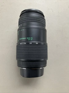 Quantaray Tech-10 CN AF 75-300mm 1:4-5.6 for Canon EF w/ Caps AF Does Work - Picture 1 of 5