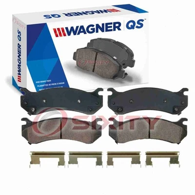 Wagner QS Rear Disc Brake Pad Set for 2001-2006 GMC Sierra 1500 HD Braking ng - Image 1 of 4