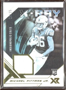 2020 Panini XR Michael Pittman Jr. #XR-MP X-Ray /25 Patch Rookie RC - Picture 1 of 2