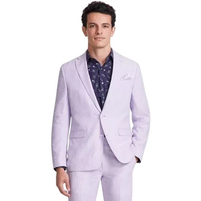 Bar III Hombre Lavanda Lino Verano Informal Delgado Formal Traje Chaqueta Talla 38R Foto 1 de 4