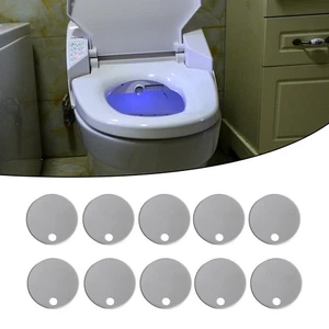 Verschiedene Größen erhältlich für elegante weiße Kunststoff WC-Schrauben Abdeckungen - Bild 1 von 53