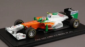 1:43 Spark FORCE INDIA P.DI RESTA 2011 #15 MONACO GP S3025 Modellino - Foto 1 di 2