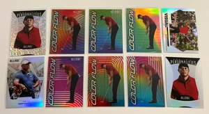 Tiger Woods 2025 UD Allure SE Pixel Rainbow Macro Color Flow (10) Karten Lot - Bild 1 von 1